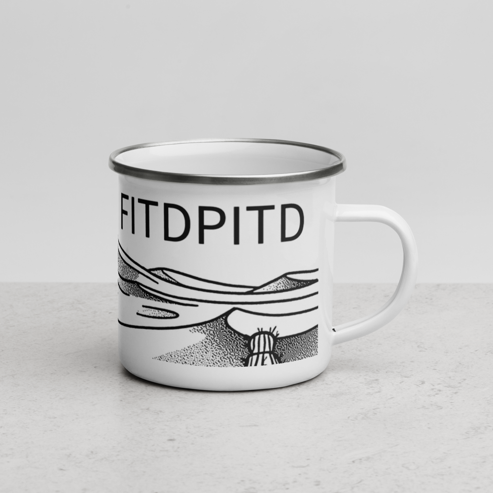 FITDPITD Enamel Mug  FITDPITD.com